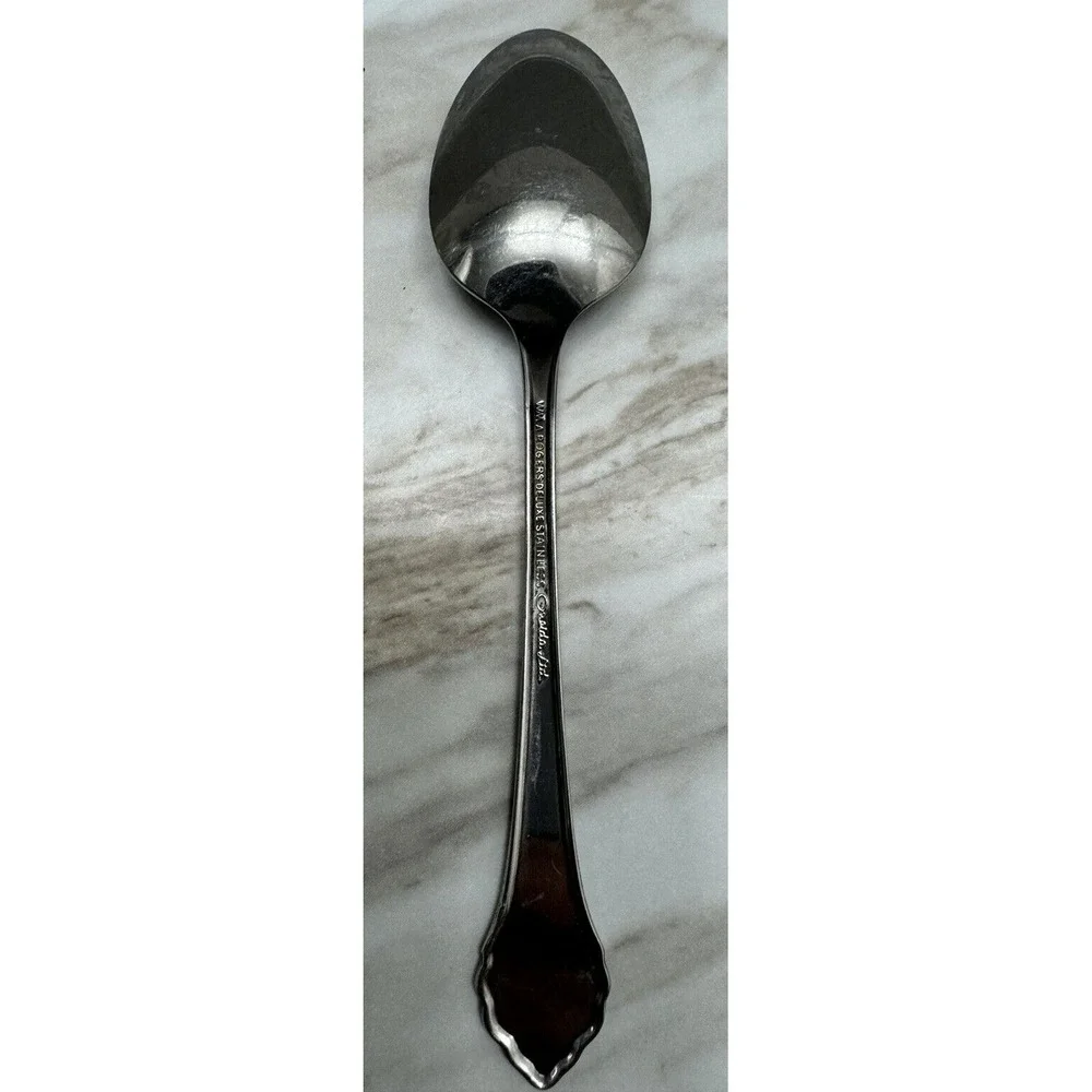 Oneida SUMMER MIST Wm A Rogers‎ AUTUMN GLOW Deluxe Ltd Stainless Teaspoon